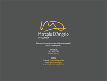 Tablet Screenshot of marcelodangelo.com